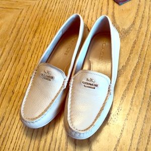 Coach shoes peach color